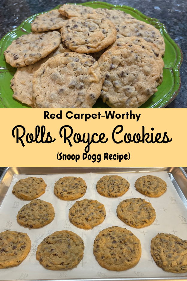 Rolls Royce Cookies on platter (pin for pinterest)