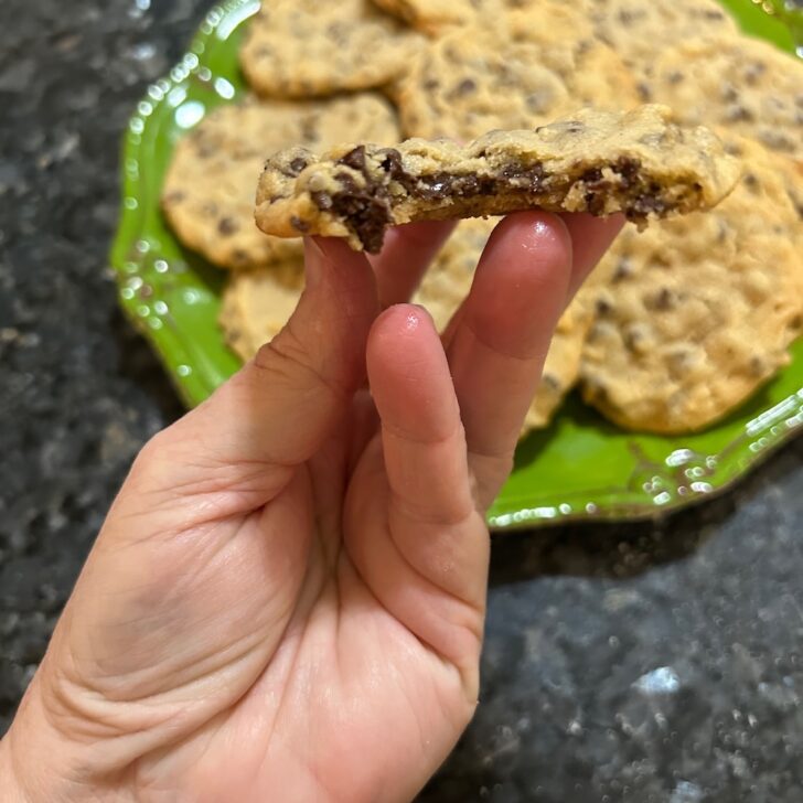 Rolls Royce cookies with bite taken out of it