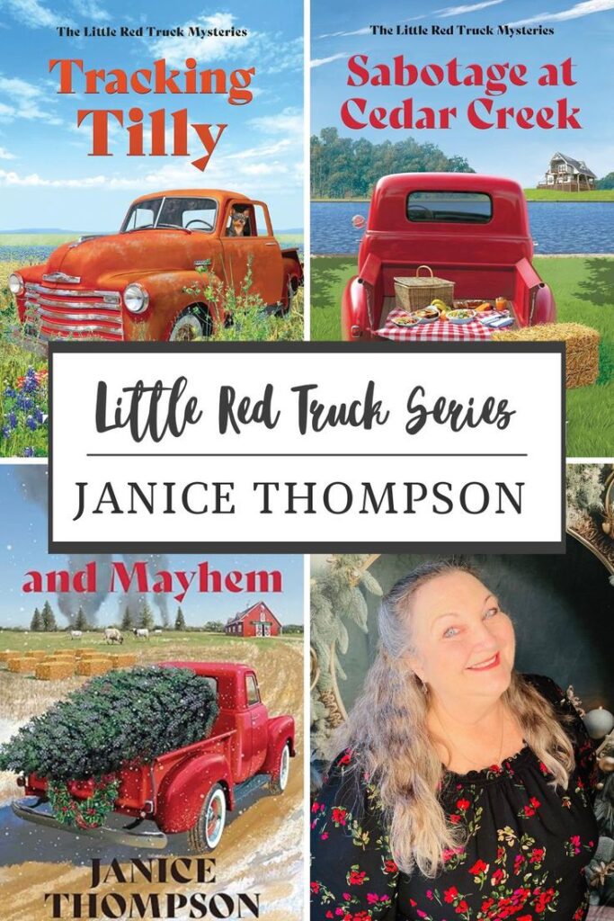 Little Red Truck Cozy Mystery Series from author Janice Thompson