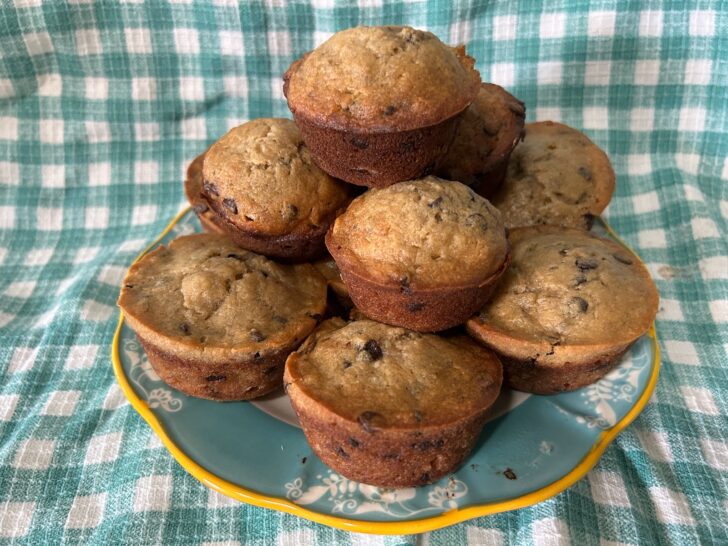 cannoli banana bread muffins