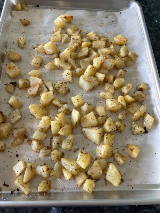 roasted potatoes