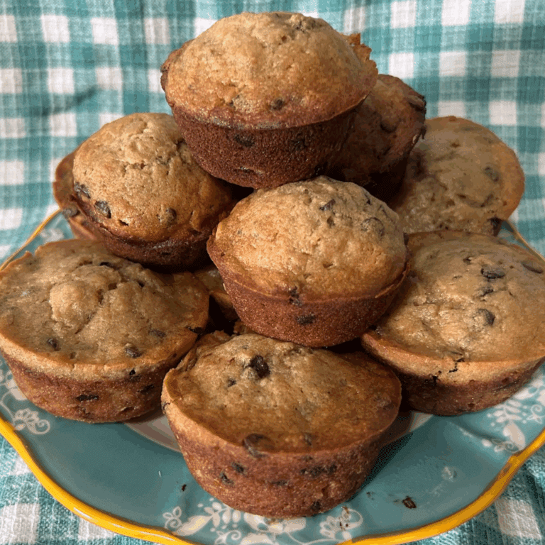 Cannoli Banana Bread Muffins