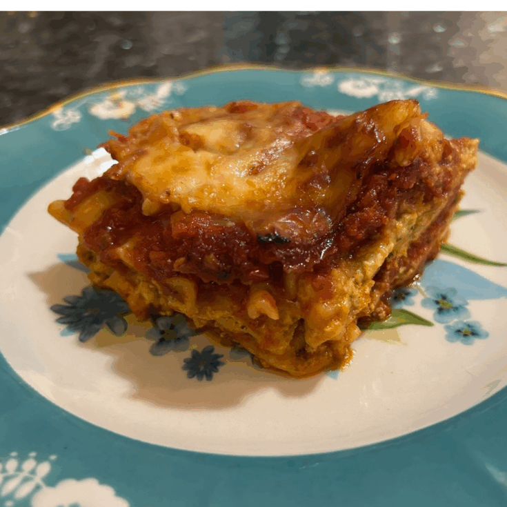 Classic Lasagna with Homemade Meat Sauce